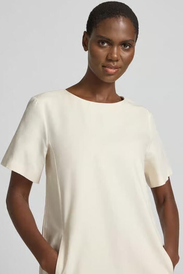 Weekend Max Mara Mini linnen jurk van mix van katoen en linnen model 'ALOA'