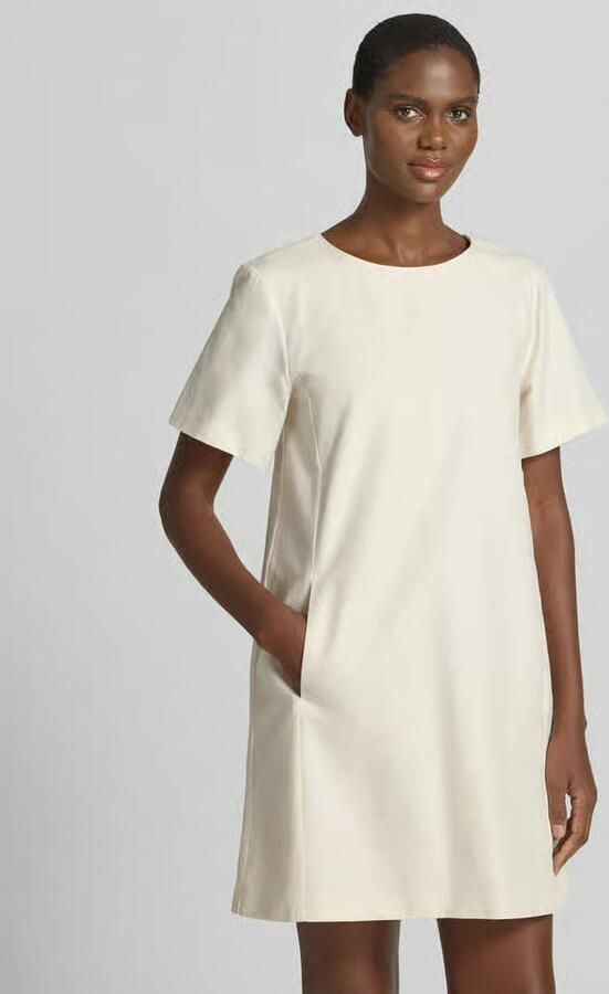 Weekend Max Mara Mini linnen jurk van mix van katoen en linnen model 'ALOA' - Foto 4