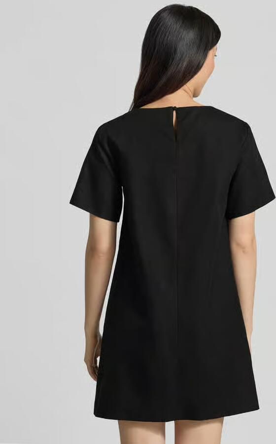 Weekend Max Mara Mini linnen jurk van mix van katoen en linnen model 'ALOA'