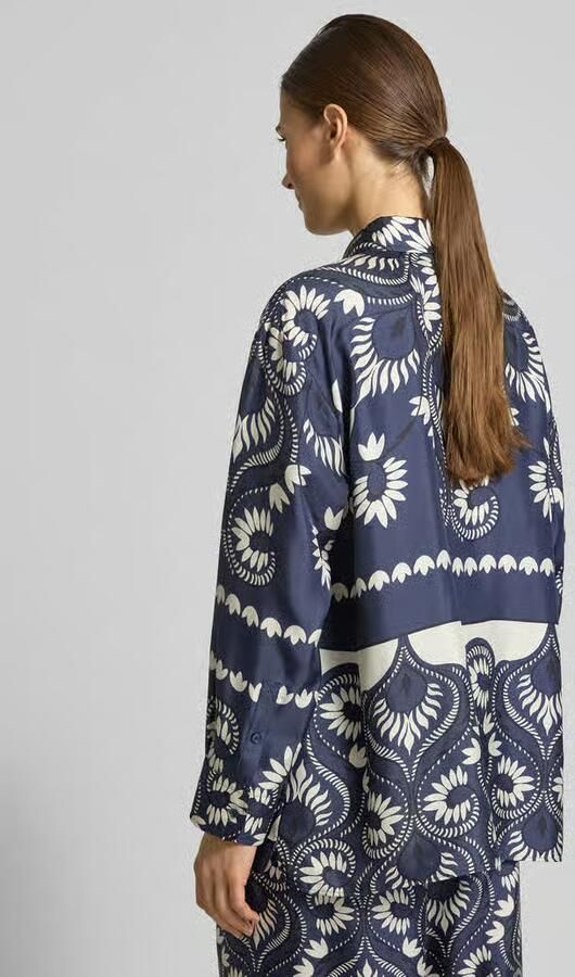 Weekend Max Mara Oversized Blouse met lange mouwen van pure Zijde Model 'LASTRA' - Foto 4