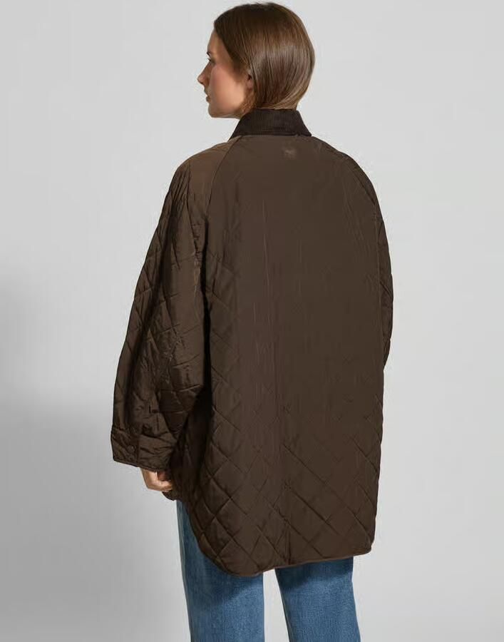 Weekend Max Mara Oversized lange gewatteerde jas met corduroy kraag model 'PEPATO'