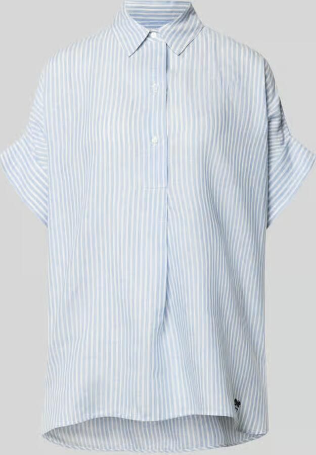 Weekend Max Mara Oversized linnen blouse met korte mouw model 'VERVE' - Foto 2