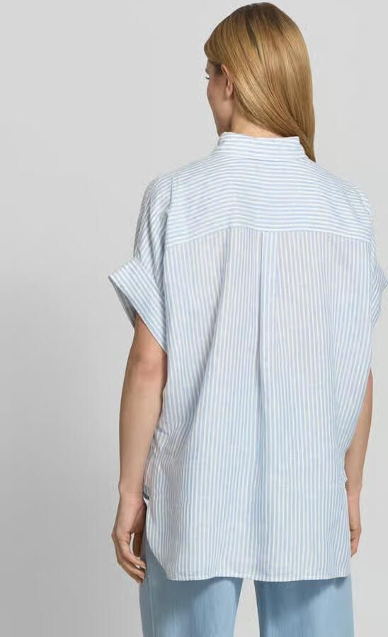 Weekend Max Mara Oversized linnen blouse met korte mouw model 'VERVE'