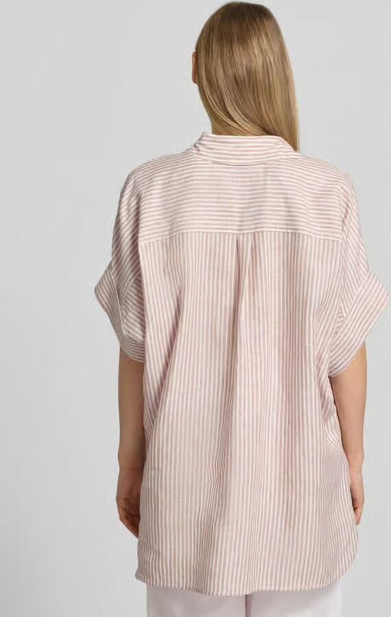 Weekend Max Mara Oversized linnen blouse met korte mouw model 'VERVE' - Foto 4