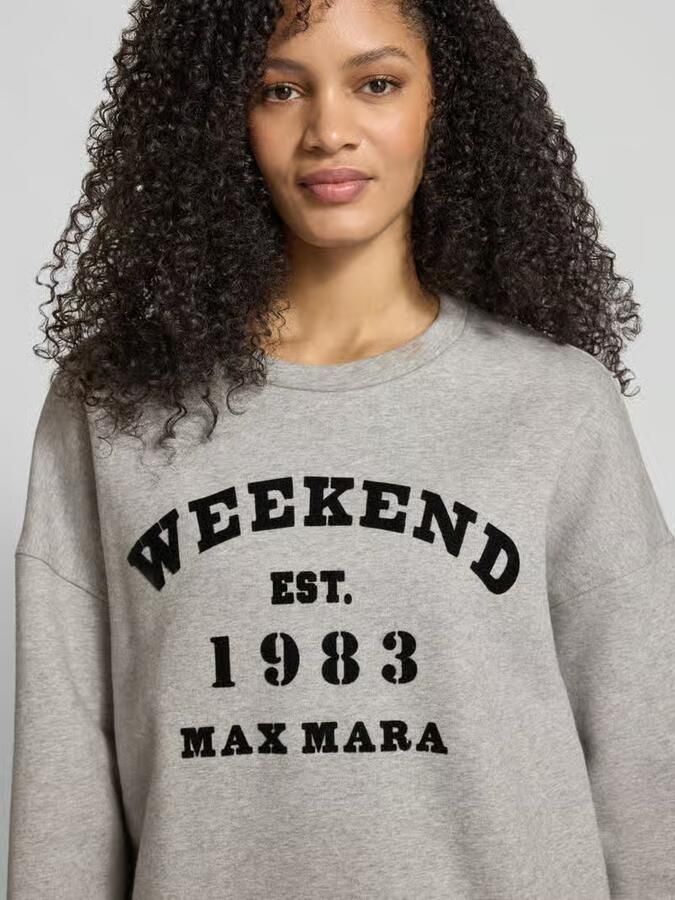Weekend Max Mara Oversized sweatshirt van puur katoen - Foto 2