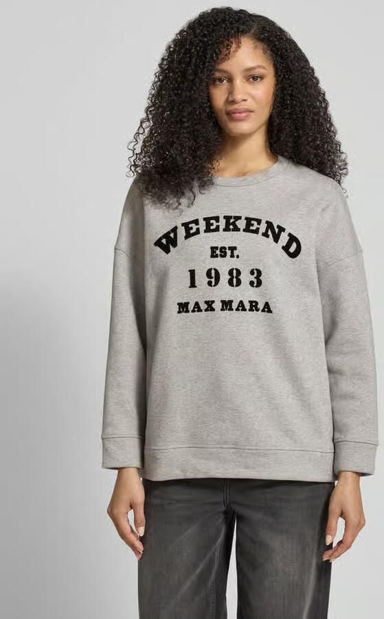 Weekend Max Mara Oversized sweatshirt van puur katoen - Foto 2