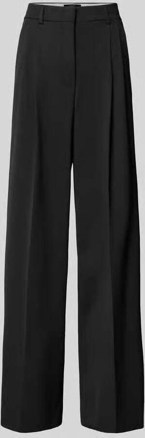 Weekend Max Mara Regular fit bandplooibroek met scheerwol Model 'ASTA' - Foto 2