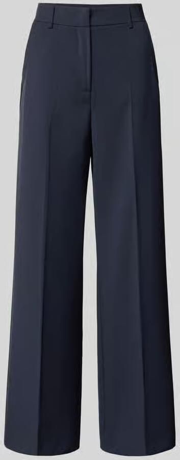 Weekend Max Mara Regular fit bandplooibroek van zuivere scheerwol model 'VISIVO'