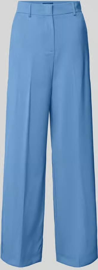 Weekend Max Mara Regular fit bandplooibroek van zuivere scheerwol model 'VISIVO'