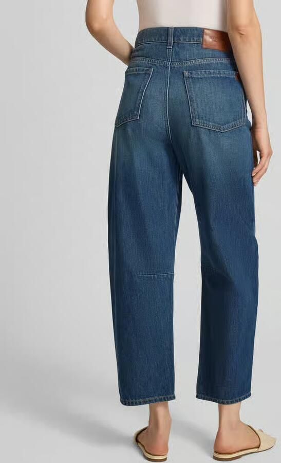 Weekend Max Mara regular fit barrel jeans van puur katoen model 'CADUCA' - Foto 3