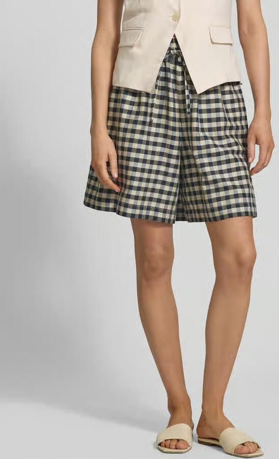 Weekend Max Mara regular fit bermuda van katoenmix model 'ASTRALE' - Foto 4