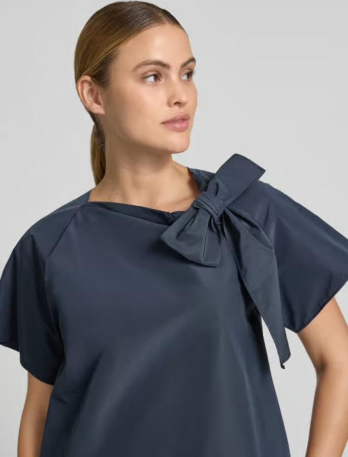 Weekend Max Mara regular fit blouse met korte mouwen met katoen model 'RECENTE'