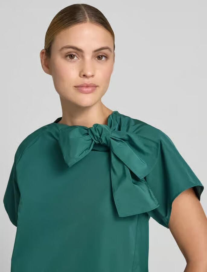 Weekend Max Mara regular fit blouse met korte mouwen met katoen model 'RECENTE'