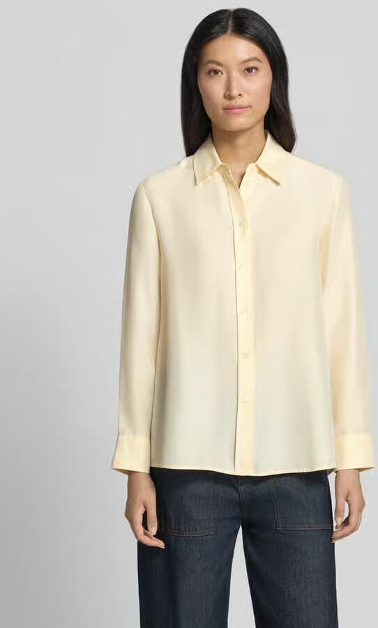 Weekend Max Mara Regular fit blouse met lange mouwen van pure zijde model 'PALANCA' - Foto 3