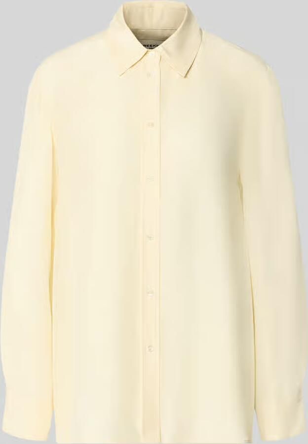 Weekend Max Mara Regular fit blouse met lange mouwen van pure zijde model 'PALANCA' - Foto 2