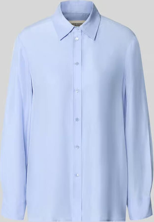 Weekend Max Mara Regular fit blouse met lange mouwen van pure zijde model 'PALANCA' - Foto 2