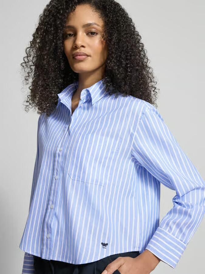 Weekend Max Mara Regular fit blouse met lange mouwen van puur katoen - Foto 2