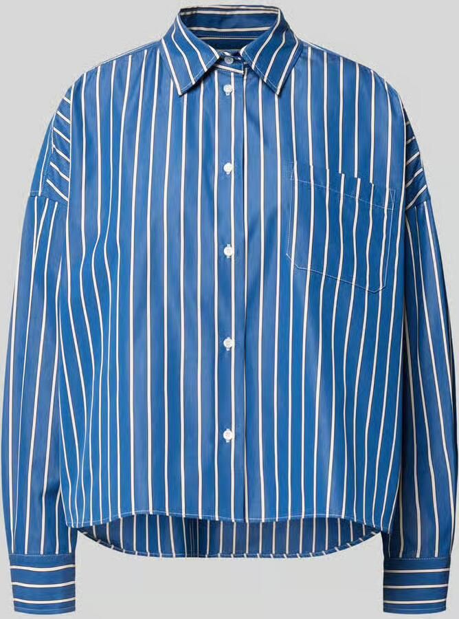 Weekend Max Mara Regular fit blouse met lange mouwen van puur katoen model 'ONORE' - Foto 2