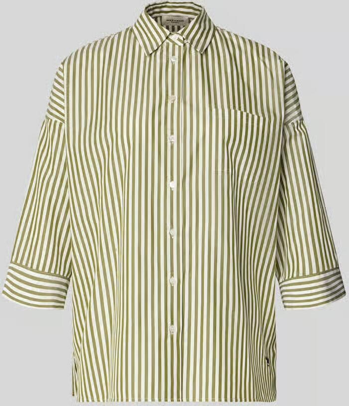 Weekend Max Mara regular fit blouse met lange mouwen van puur katoen model 'WKDGIRALDA'
