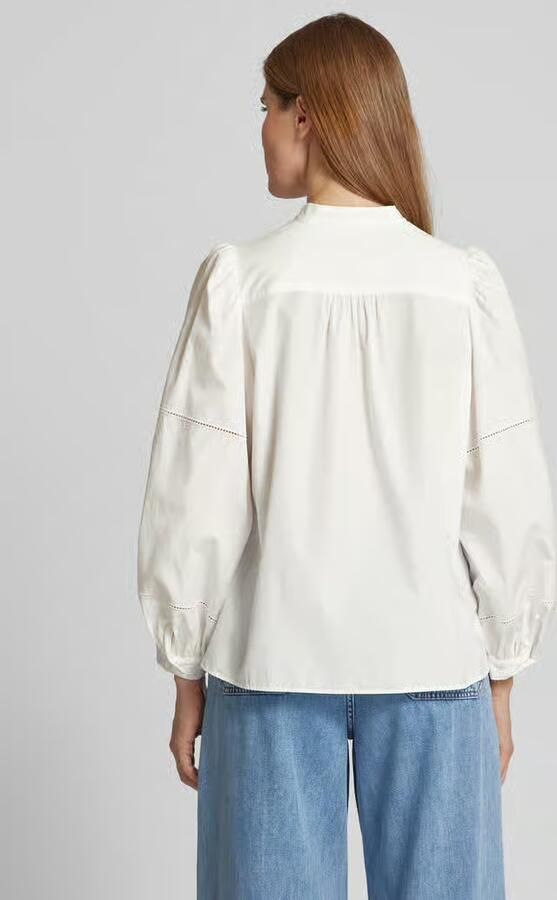 Weekend Max Mara Regular fit blouse met opstaande kraag model 'RIBALDO'
