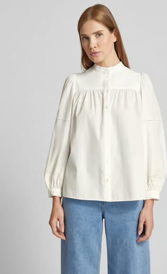 Weekend Max Mara Regular fit blouse met opstaande kraag model 'RIBALDO' - Foto 2