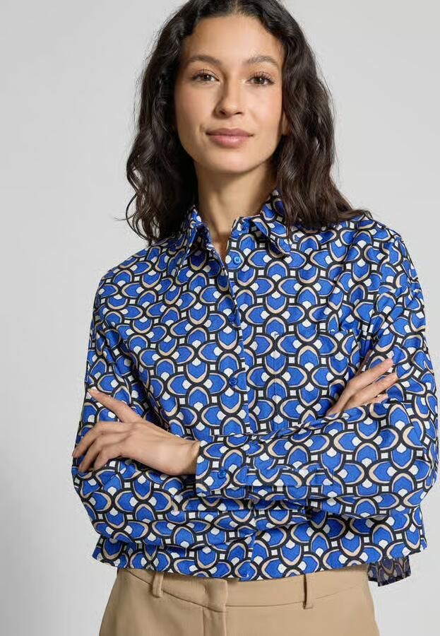 Weekend Max Mara Regular fit blouse met overhemdkraag model 'RAGTIME' - Foto 2