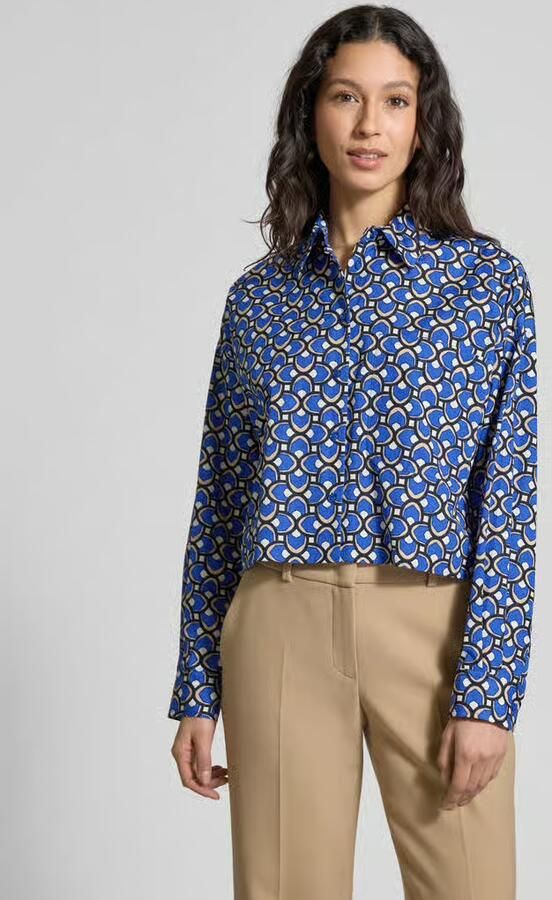 Weekend Max Mara Regular fit blouse met overhemdkraag model 'RAGTIME' - Foto 6