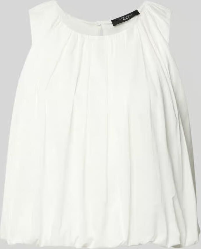 Weekend Max Mara regular fit blousetop van puur katoen model 'ANGEL' - Foto 2