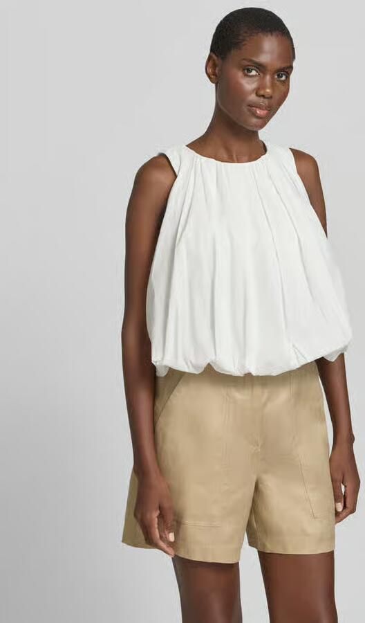 Weekend Max Mara regular fit blousetop van puur katoen model 'ANGEL' - Foto 4