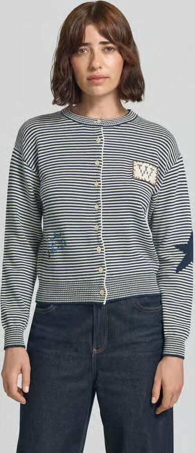 Weekend Max Mara Regular fit gebreid jack van katoenmix model 'TEIERA' - Foto 3