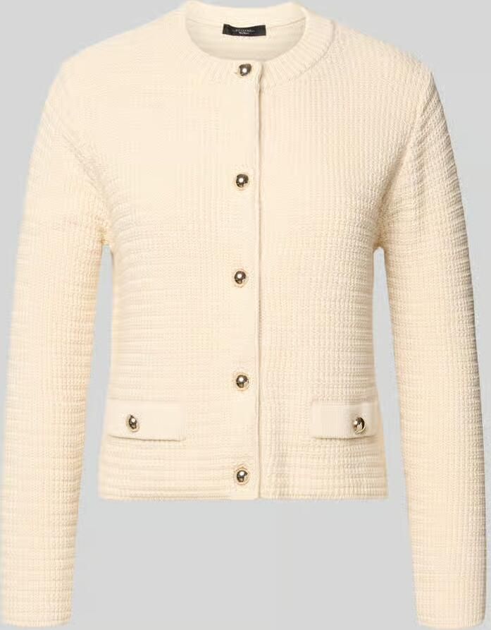 Weekend Max Mara Regular fit gebreid jack van katoenmix model 'VODKA'
