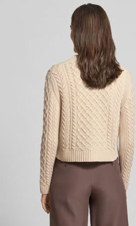 Weekend Max Mara Regular fit gebreid jack van zuivere wol model 'ABITO'