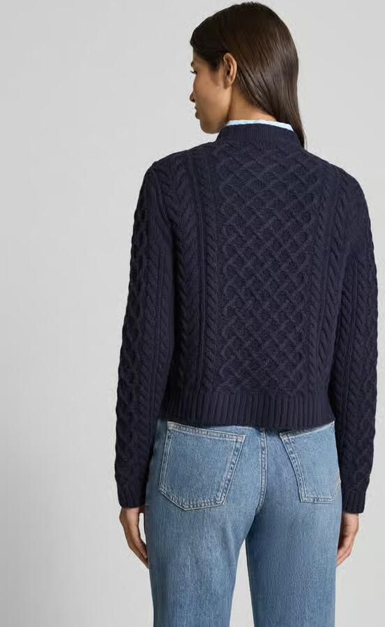 Weekend Max Mara Regular fit gebreid jack van zuivere wol model 'ABITO'