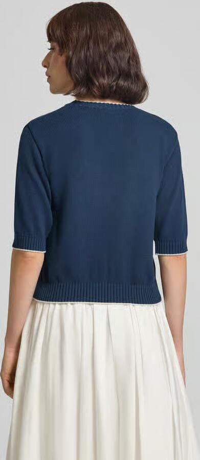 Weekend Max Mara Regular fit gebreid shirt van katoenmix model 'FIACRE' - Foto 3