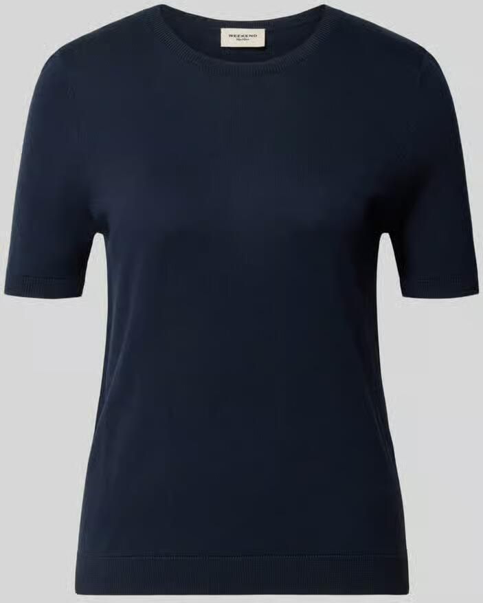 Weekend Max Mara regular fit gebreid shirt van mix van zijde en katoen model 'WKDAGRO'