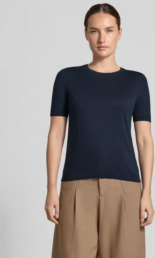 Weekend Max Mara regular fit gebreid shirt van mix van zijde en katoen model 'WKDAGRO' - Foto 2