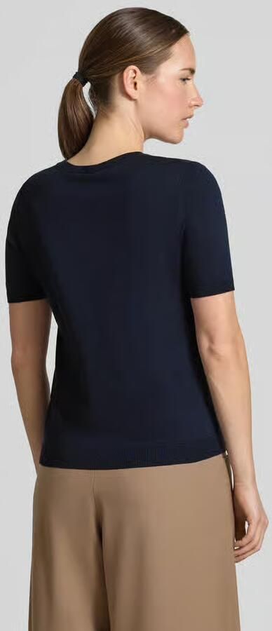 Weekend Max Mara regular fit gebreid shirt van mix van zijde en katoen model 'WKDAGRO' - Foto 3