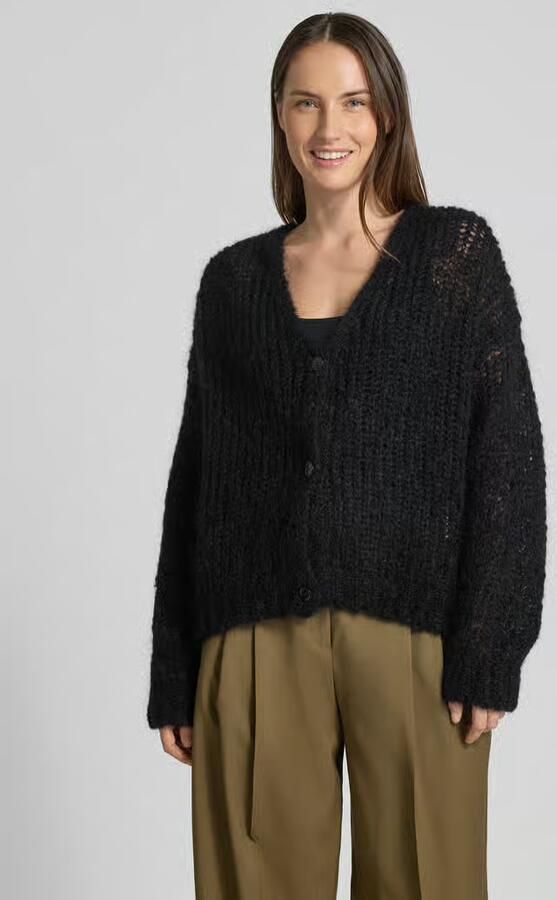 Weekend Max Mara Regular Fit gebreid vest van mohair-wolmix - Foto 4