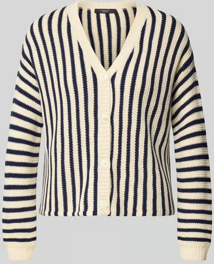 Weekend Max Mara regular fit gebreid vest van puur katoen model 'NICCHIA' - Foto 2