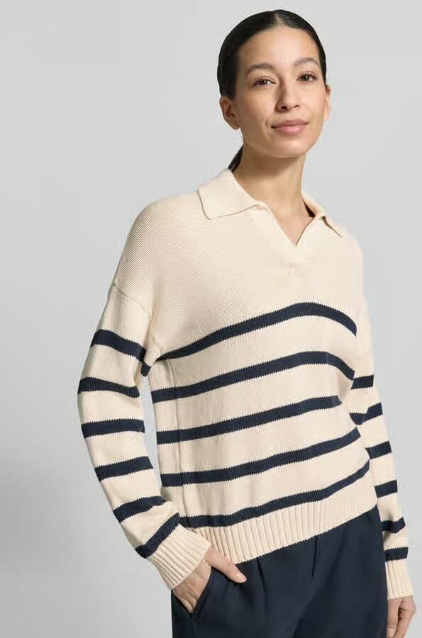 Weekend Max Mara Regular fit gebreide pullover van katoenmix model 'PANFILO' - Foto 2