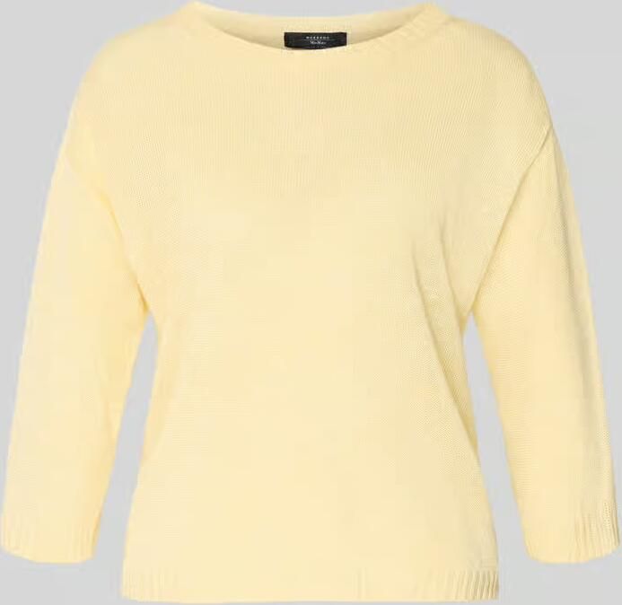 Weekend Max Mara regular fit gebreide pullover van puur linnen model 'CANNONE' - Foto 2
