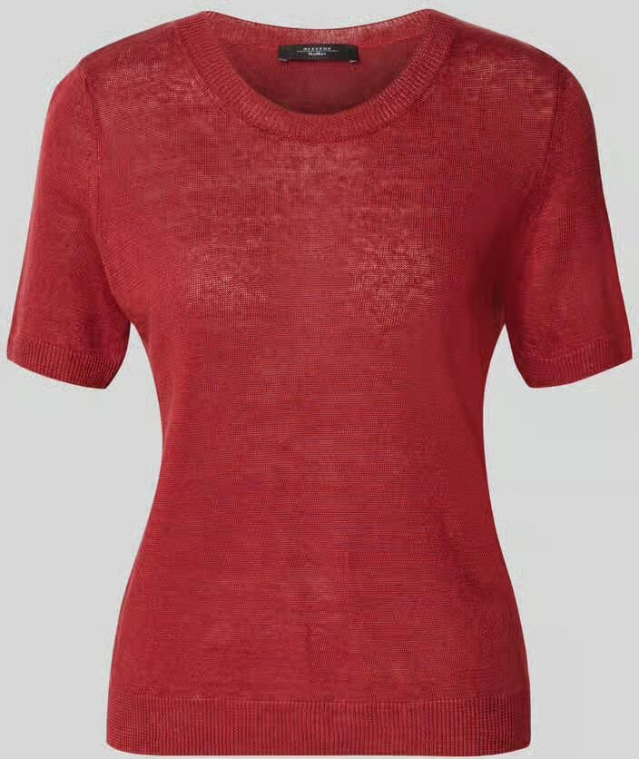 Weekend Max Mara regular fit gebreide pullover van puur linnen model 'PANCONE' - Foto 2
