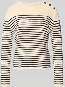 Weekend Max Mara regular fit gebreide trui van katoenmix model 'QUADRO'