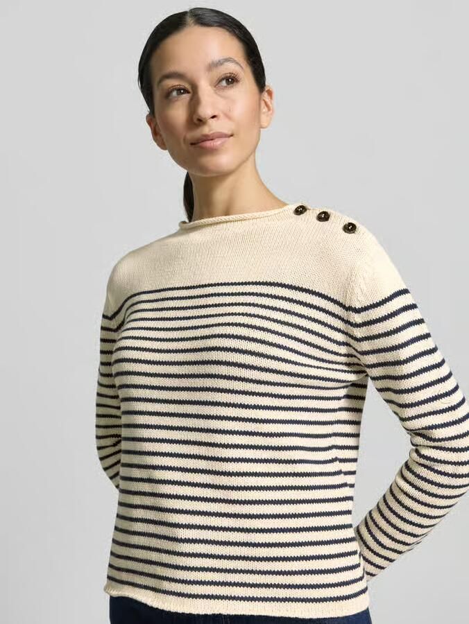 Weekend Max Mara regular fit gebreide trui van katoenmix model 'QUADRO'