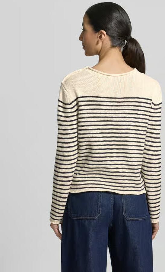 Weekend Max Mara regular fit gebreide trui van katoenmix model 'QUADRO' - Foto 2