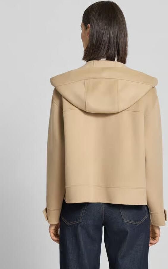 Weekend Max Mara Regular fit jack met capuchon van wolmix model 'GARY'