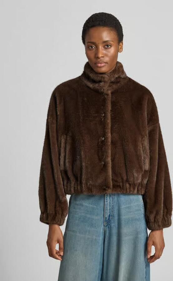 Weekend Max Mara regular fit jack met reverskraag model 'WKDCOLIBRI' - Foto 3