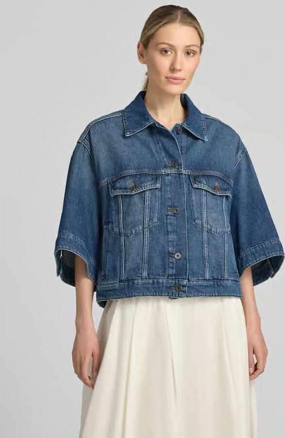 Weekend Max Mara regular fit jeansjack van puur katoen model 'LIUTI' - Foto 2