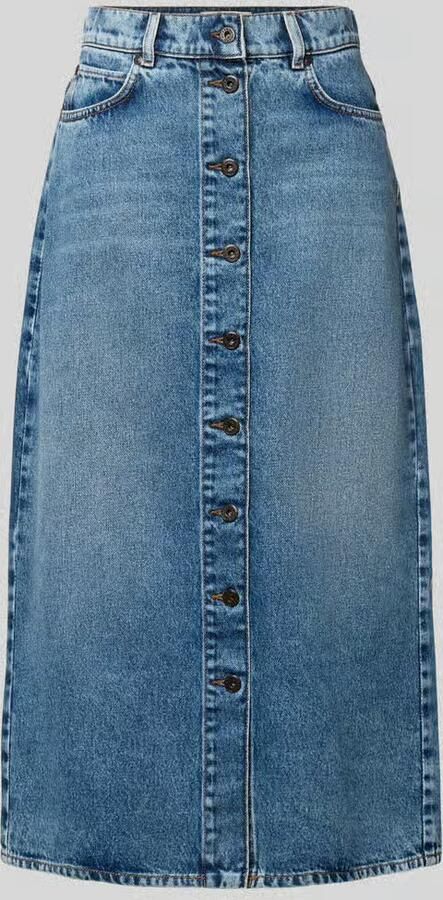 Weekend Max Mara regular fit jeansrok van puur katoen model 'DASTI' - Foto 2