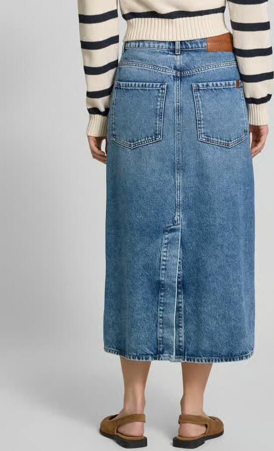 Weekend Max Mara regular fit jeansrok van puur katoen model 'DASTI'